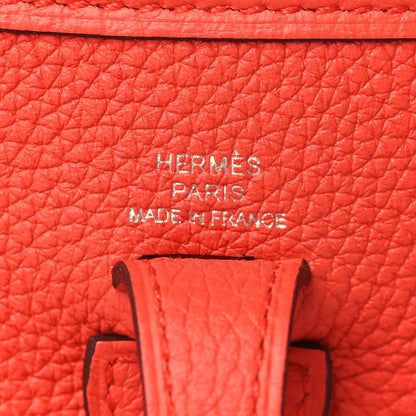 Hermes Taurillon Maurice Amazone Evelyne TPM Capucine Gold 6 of 11