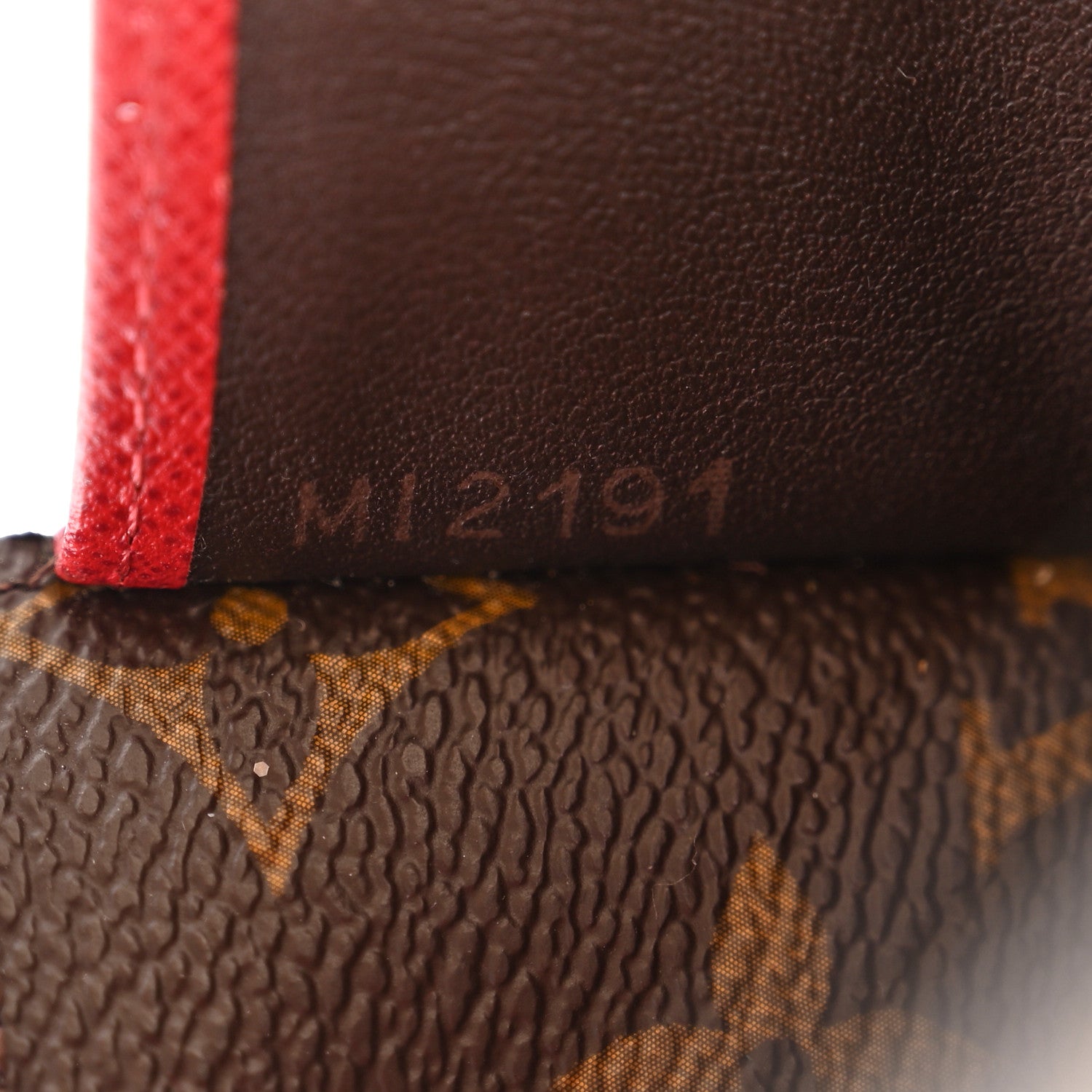 Louis Vuitton Monogram Compact Marie Wallet Rouge 7 of 9