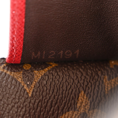 Louis Vuitton Monogram Compact Marie Wallet Rouge 7 of 9