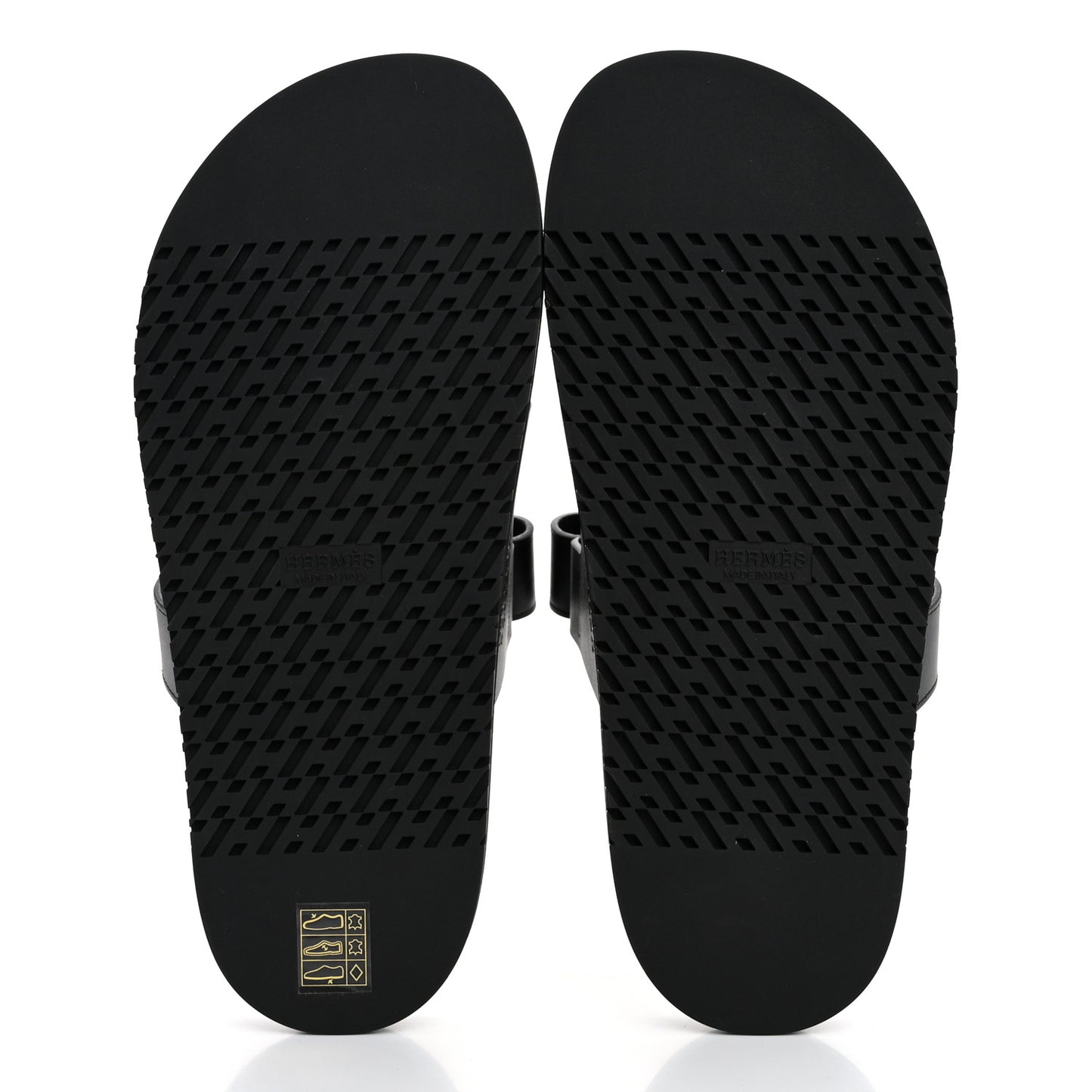 Calfskin Womens Chypre Sandals 39.5 Black