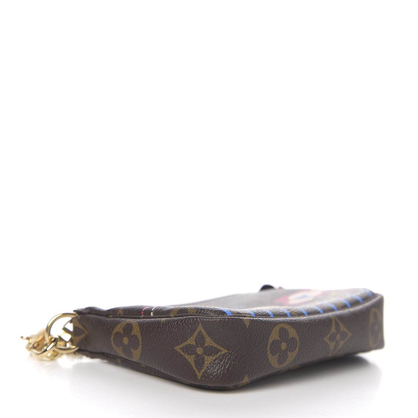 Monogram 2020 Christmas Animation Roller Coaster Mini Pochette Accessories Pivoine