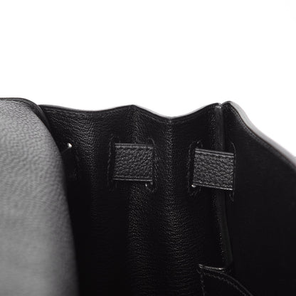 Hermes Togo Kelly Retourne 28 Black 26 of 33