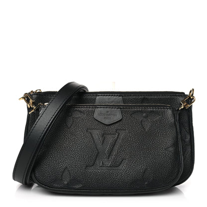 Louis Vuitton Empreinte Monogram Giant Multi Pochette Accessories Black 1 of 11