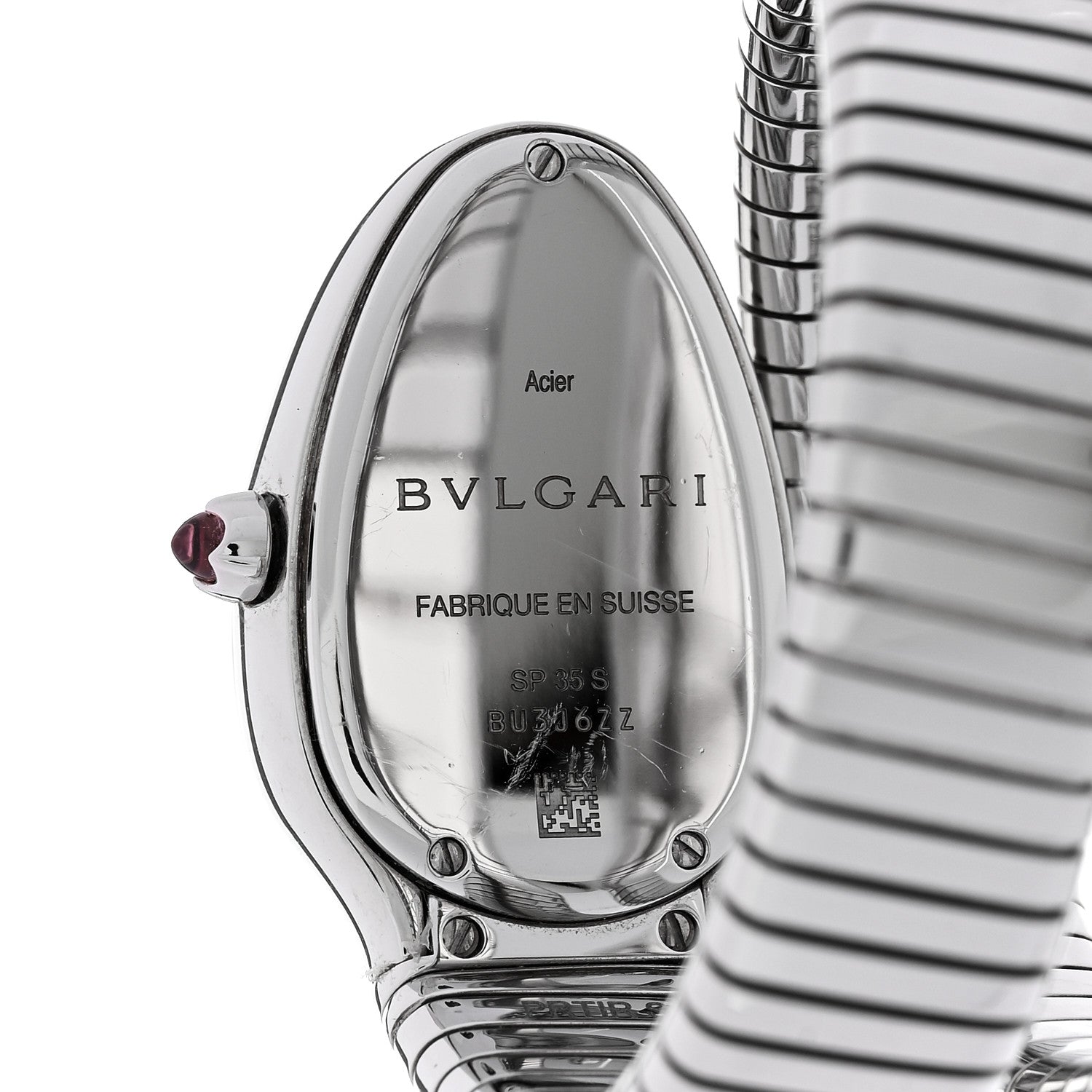 Bulgari Stainless Steel 35mm Serpenti Tubogas Quartz Watch 4 of 5
