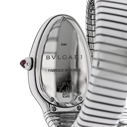 Bulgari Stainless Steel 35mm Serpenti Tubogas Quartz Watch 4 of 5