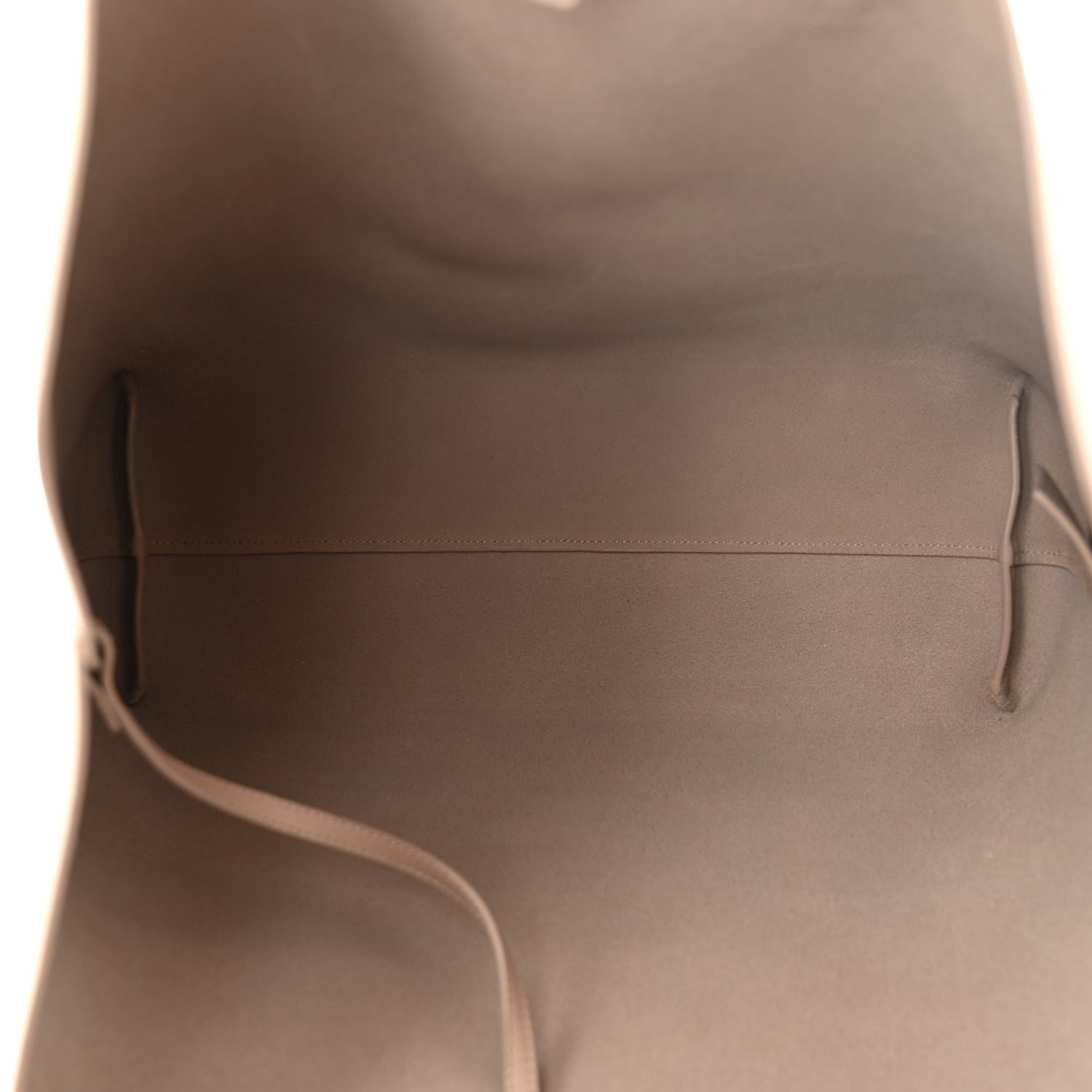 Saint Laurent Calfskin Large Shopping Tote Dark Beige 6 of 12