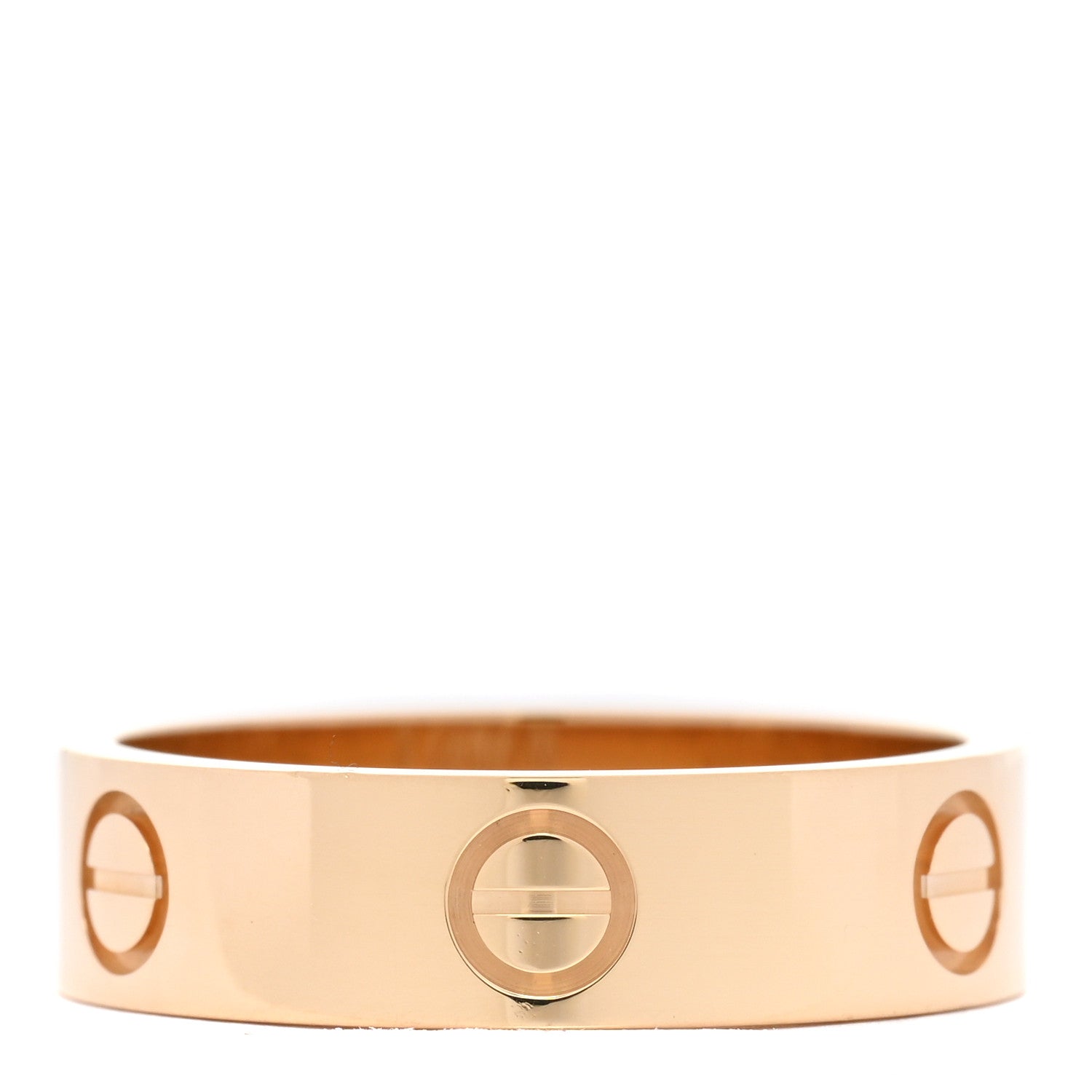 Cartier 18K Yellow Gold 5.5mm LOVE Ring 58 8.5 2 of 3
