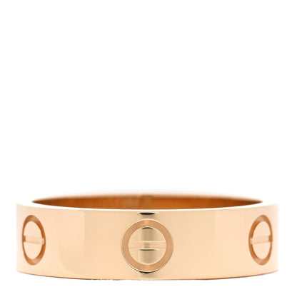 Cartier 18K Yellow Gold 5.5mm LOVE Ring 58 8.5 2 of 3
