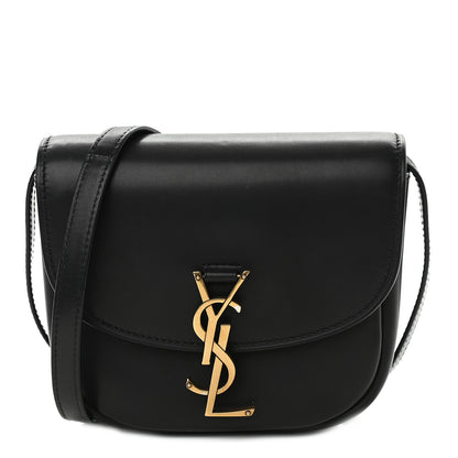 Saint Laurent Smooth Calfskin Classic Monogram Small Kaia Satchel Black 1 of 8