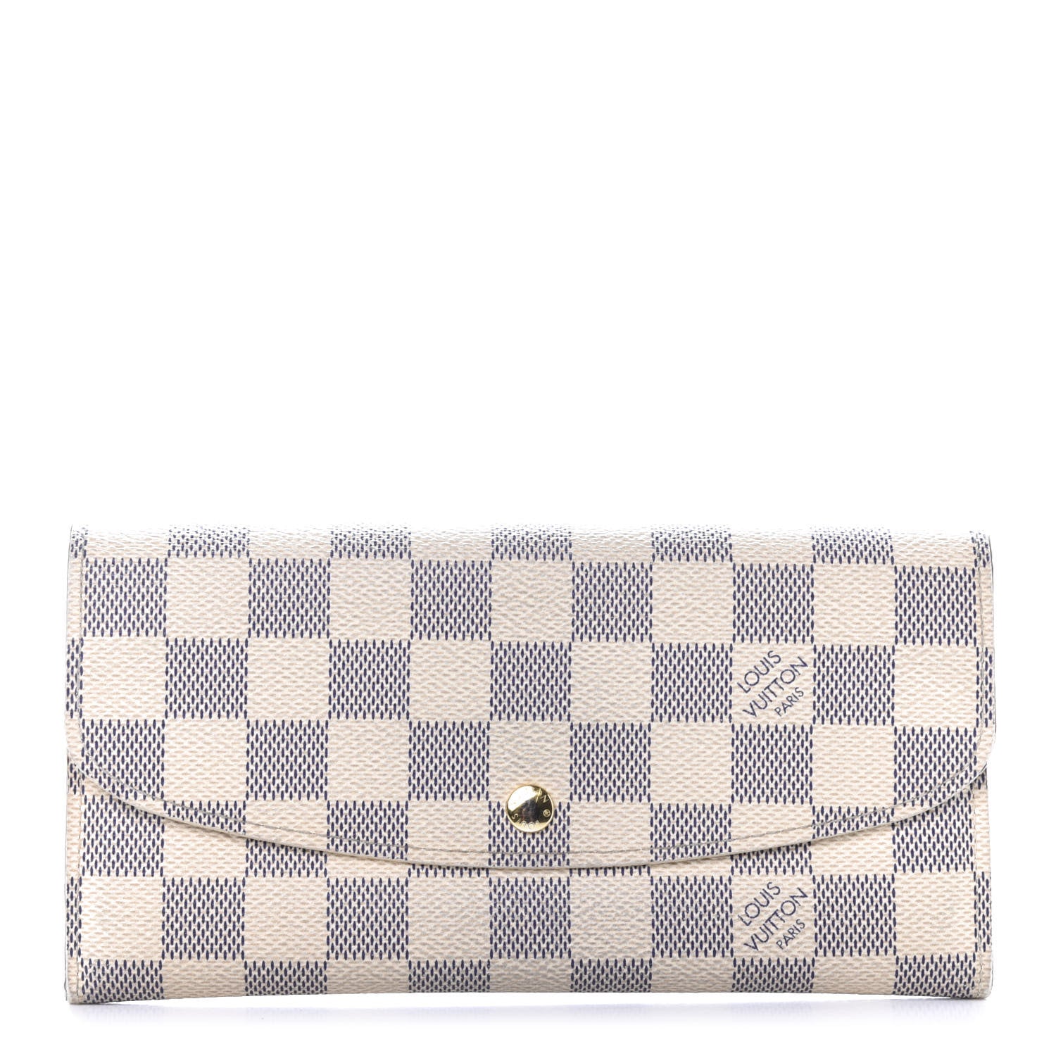 Louis Vuitton Damier Azur Emilie Wallet 1 of 11