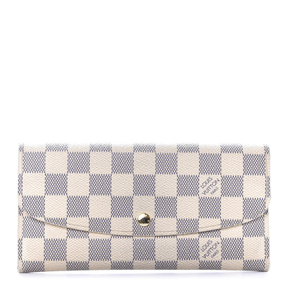 Louis Vuitton Damier Azur Emilie Wallet 1 of 11