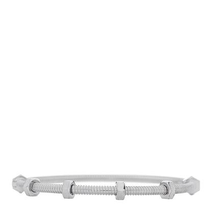 Cartier 18K White Gold Ecrou de Cartier Bracelet 19 1 of 4