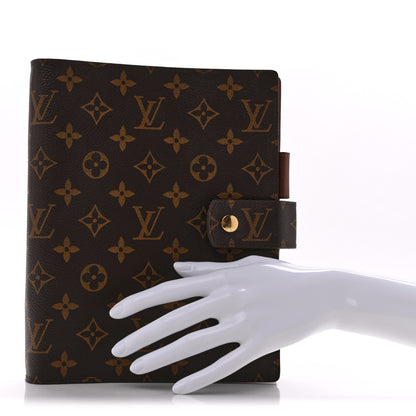 Louis Vuitton Monogram Large Ring Agenda Cover 2 of 11