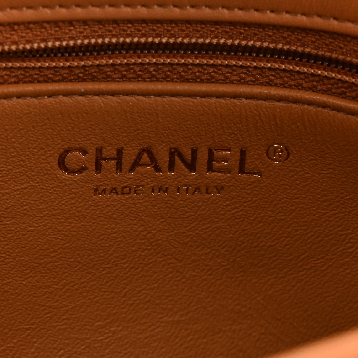 Chanel Lambskin Quilted Medium Trendy CC Flap Dual Handle Bag Camel 7 of 12