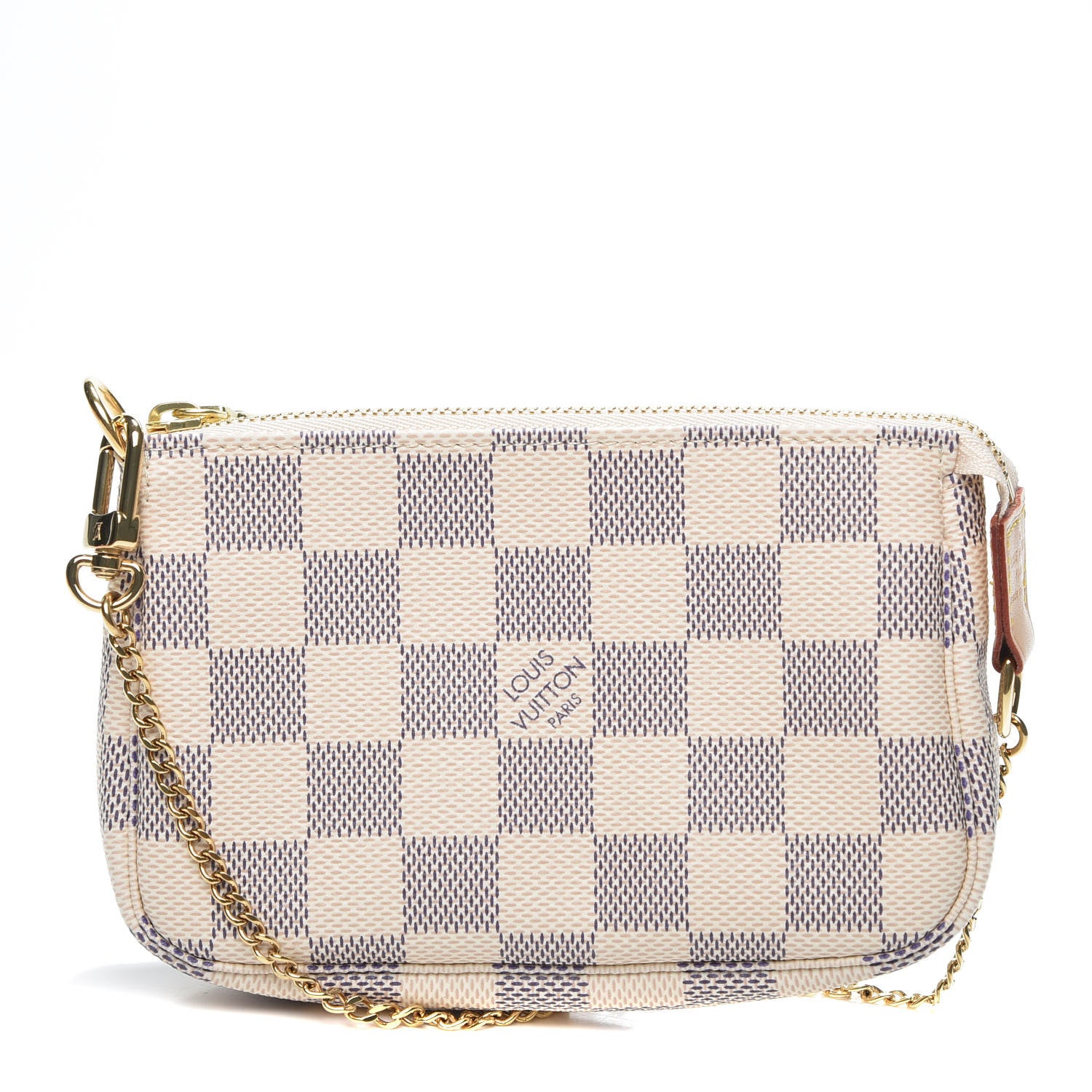 Louis Vuitton Damier Azur Mini Pochette Accessories 1 of 7