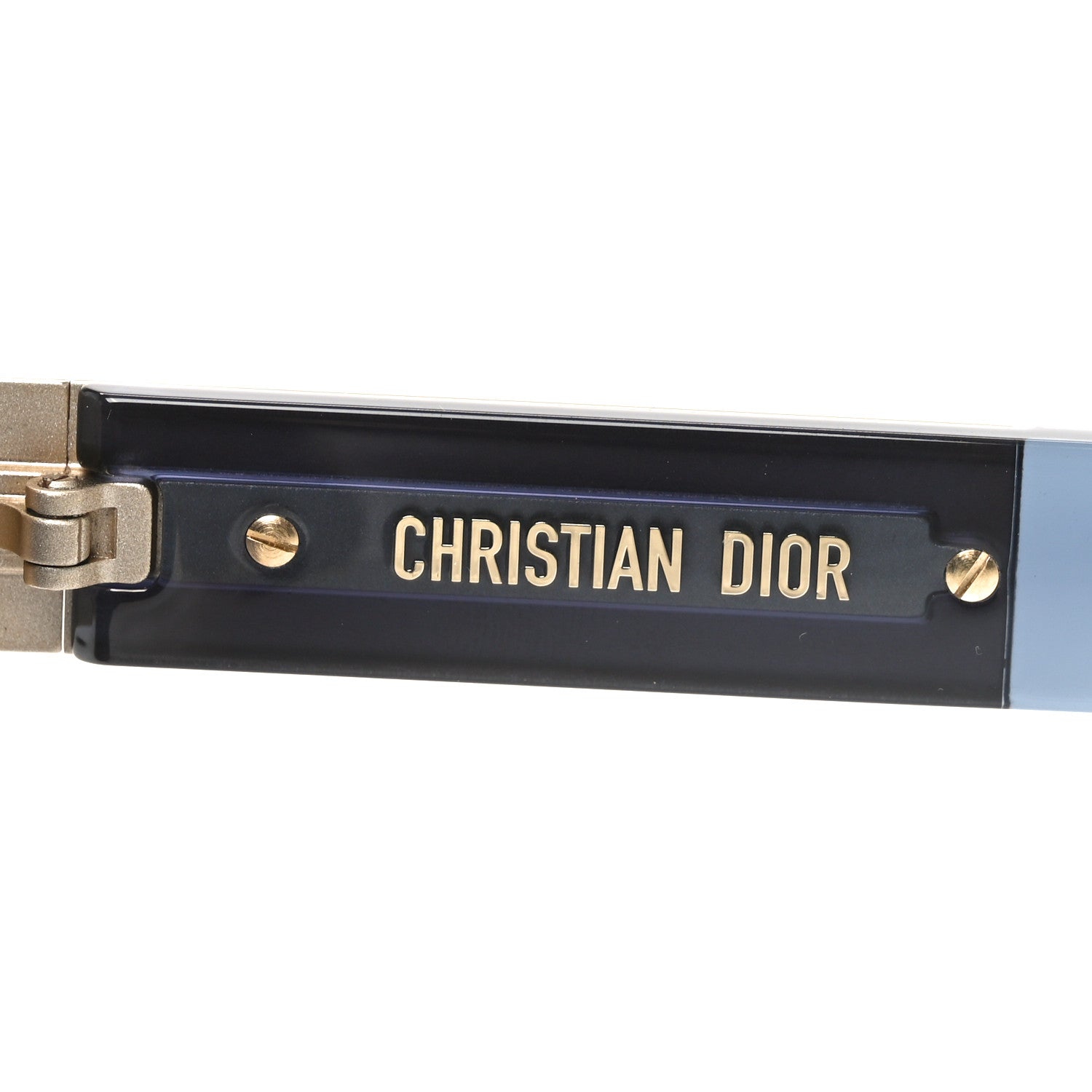 Christian Dior Diorsignature A3U Sunglasses Gold Gradient Smoke 5 of 7