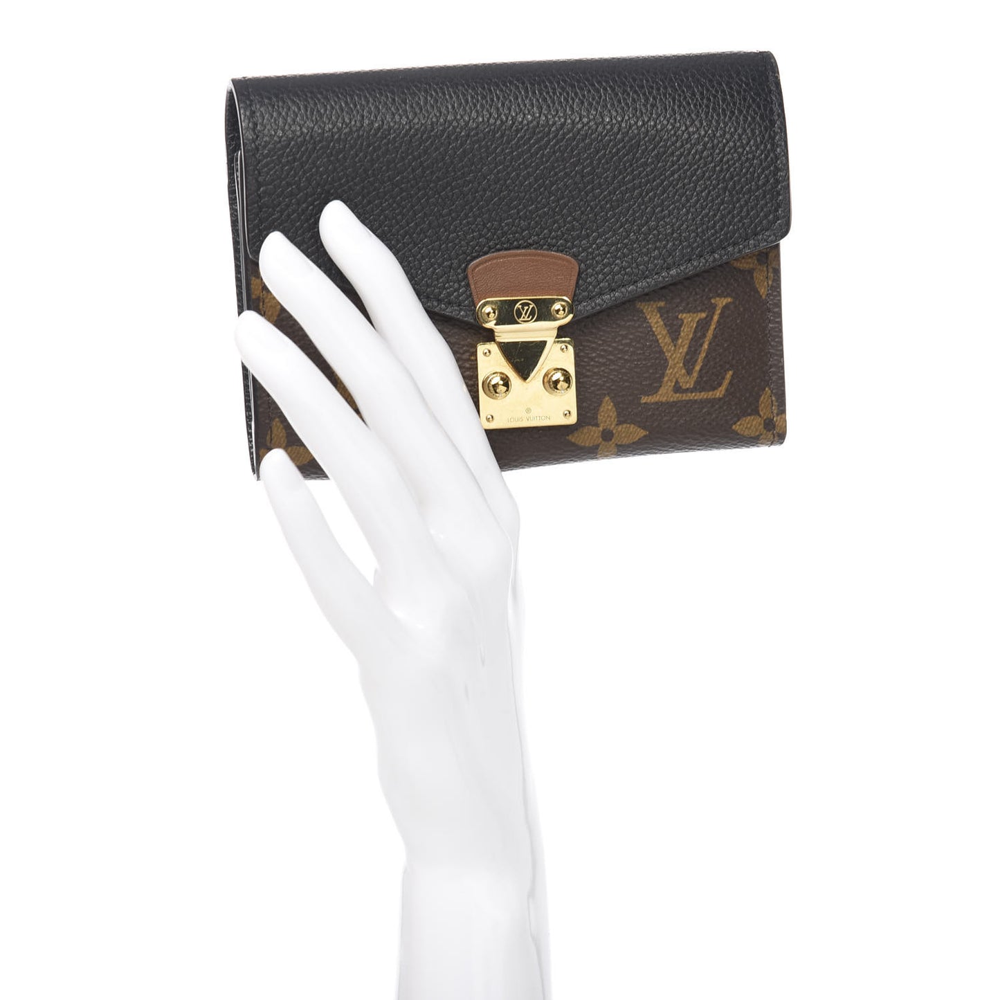 Monogram Pallas Compact Wallet NM Black
