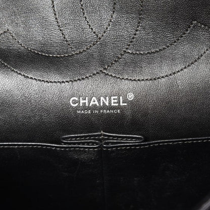 Chanel Metallic Calfskin Striped 2.55 Reissue 227 Silver 10 of 18