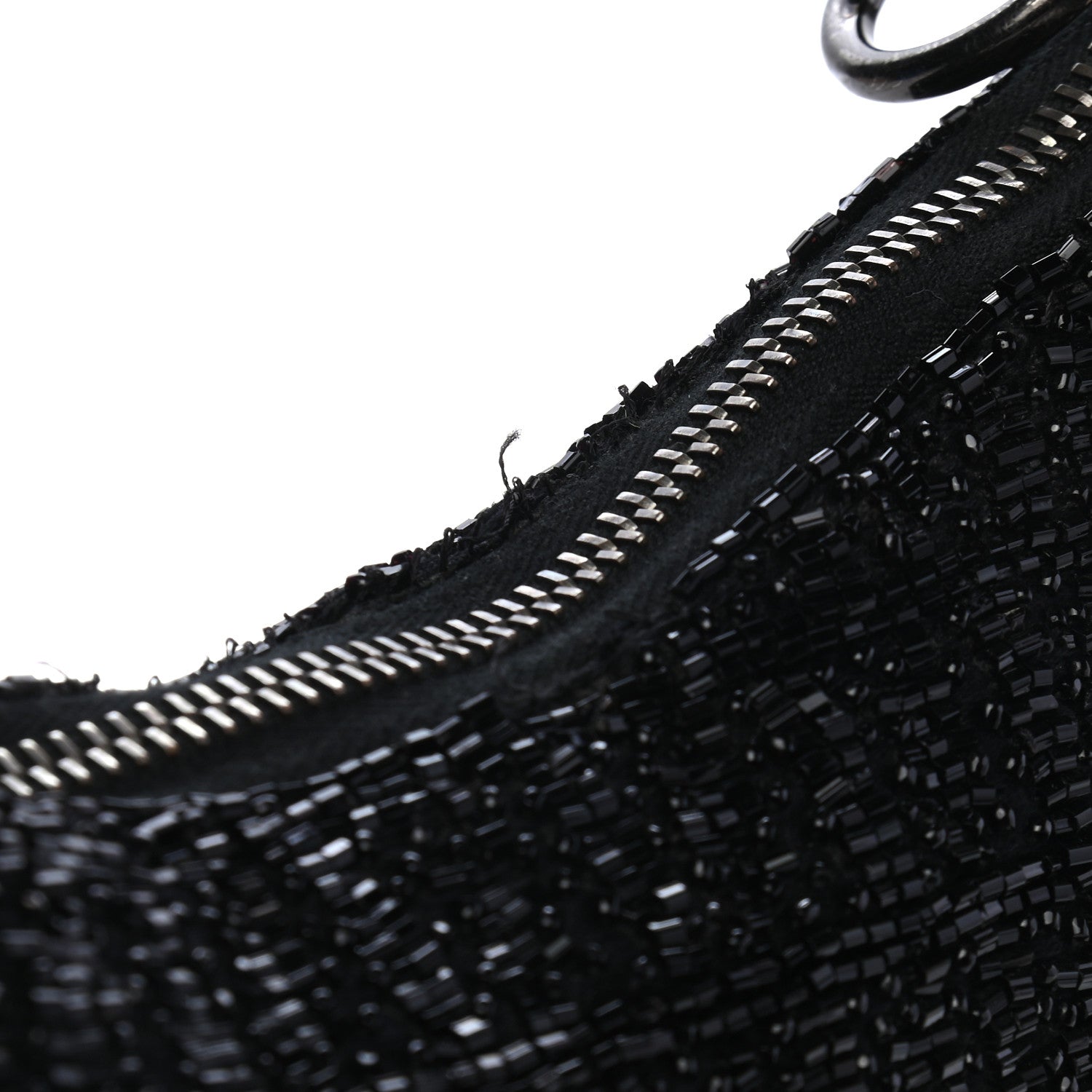 Fendi Beaded Small Oyster Black 10 of 11