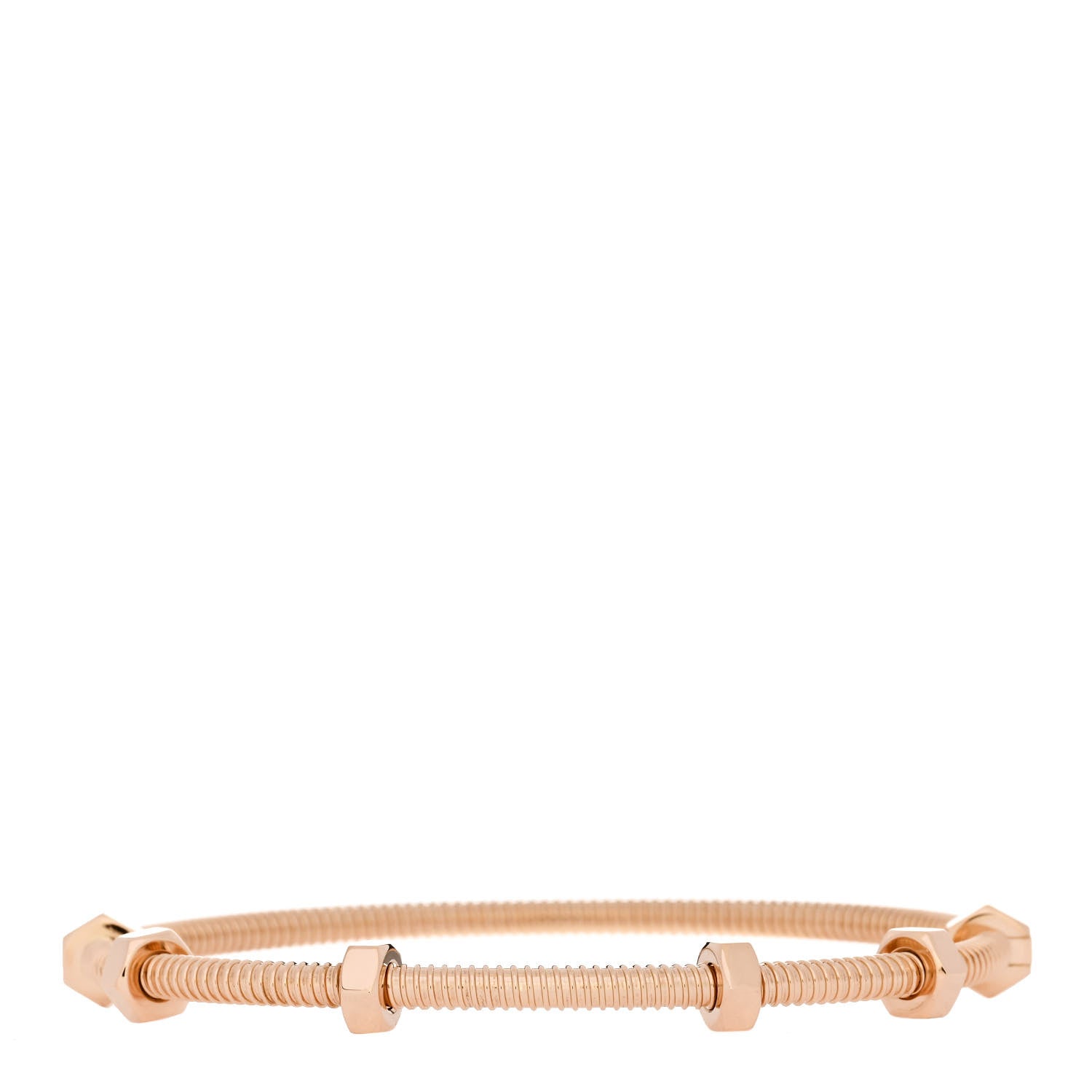 Cartier 18K Pink Gold Ecrou de Cartier Bracelet 19 1 of 3