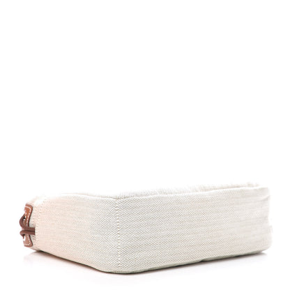 Hermes Canvas Barenia Fourbi 20 PM Pouch Naturel Fauve 4 of 10