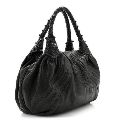Fendi Nappa Nuvolata Spy Black 3 of 10