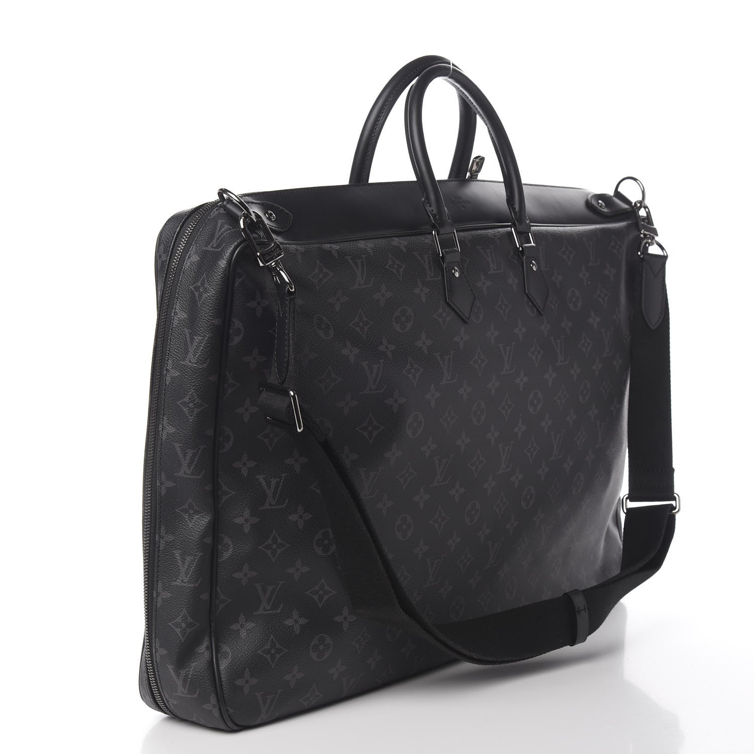 Louis Vuitton Monogram Eclipse Garment Cover 2 Hangers 2 of 11