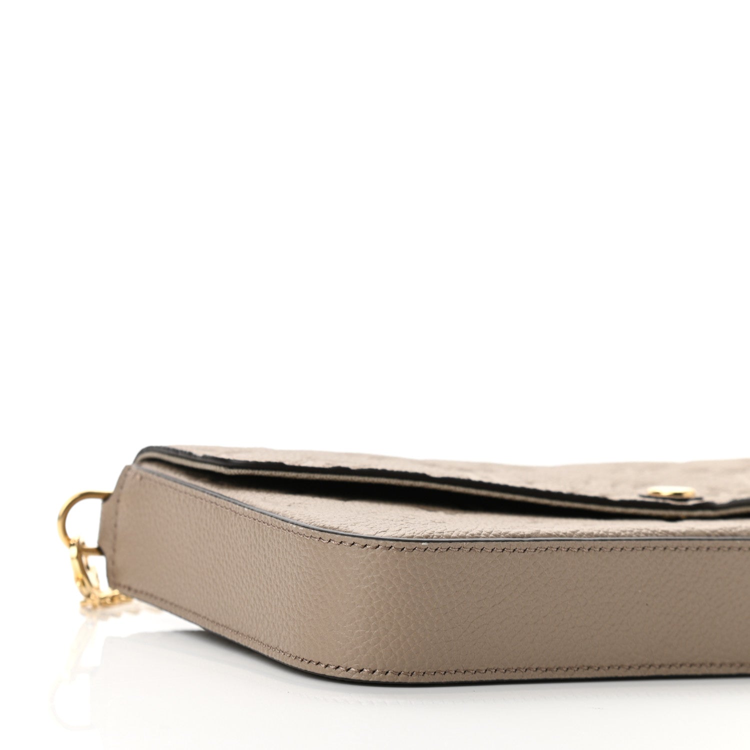 Louis Vuitton Empreinte Pochette Felicie Chain Wallet Tourterelle 9 of 11