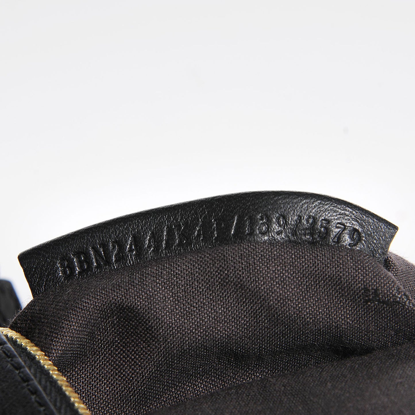 Nappa Mini Peekaboo Iconic Satchel Black