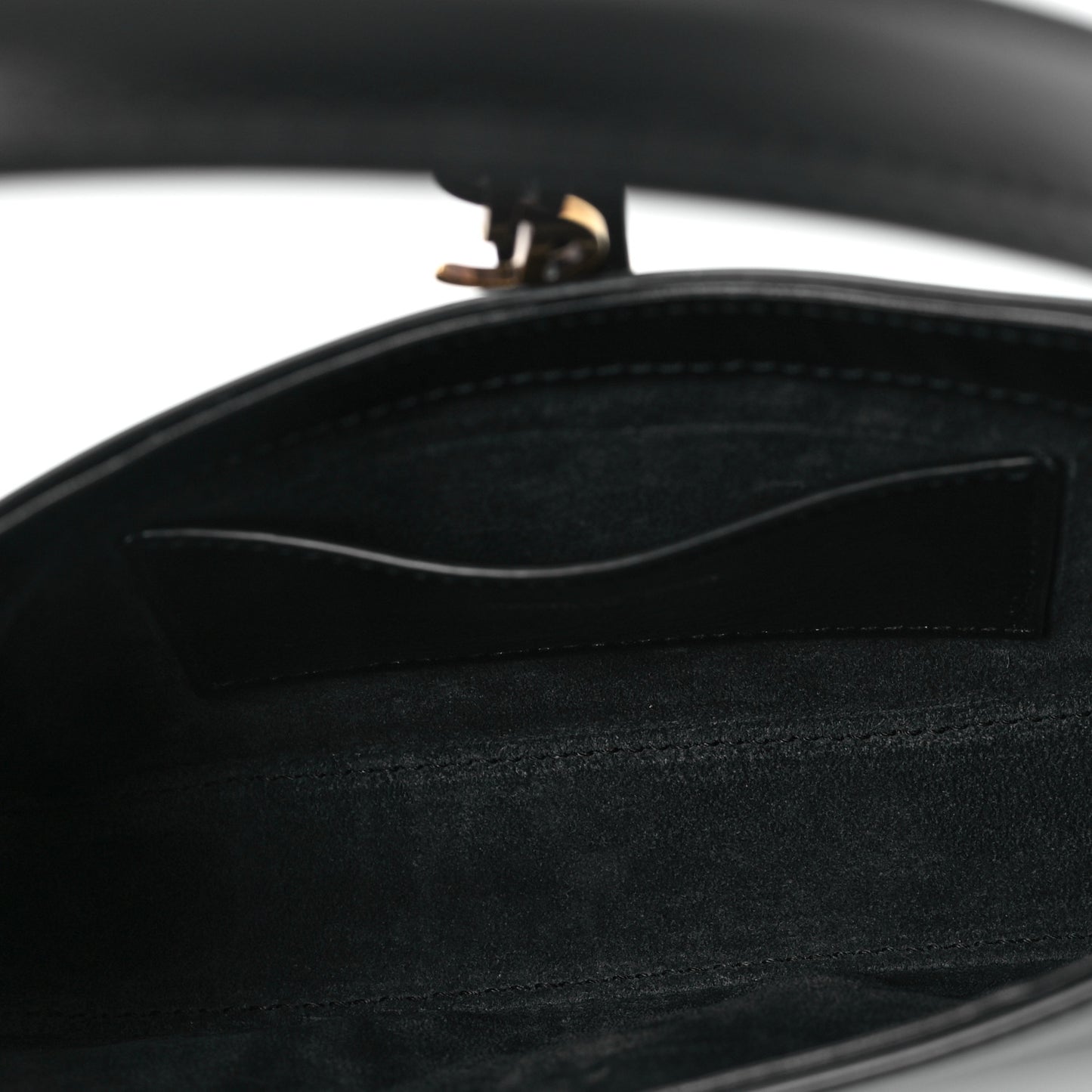 Smooth Calfskin Le 5 A 7 Mini Hobo Black
