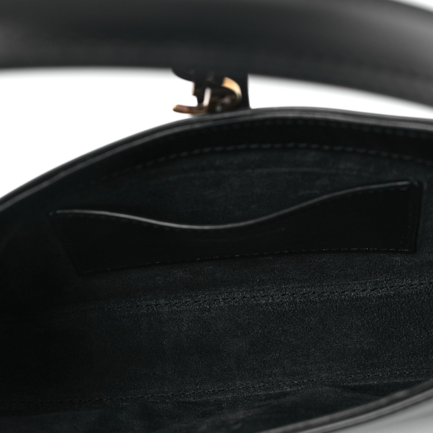 Saint Laurent Smooth Calfskin Le 5 A 7 Mini Hobo Black 5 of 12