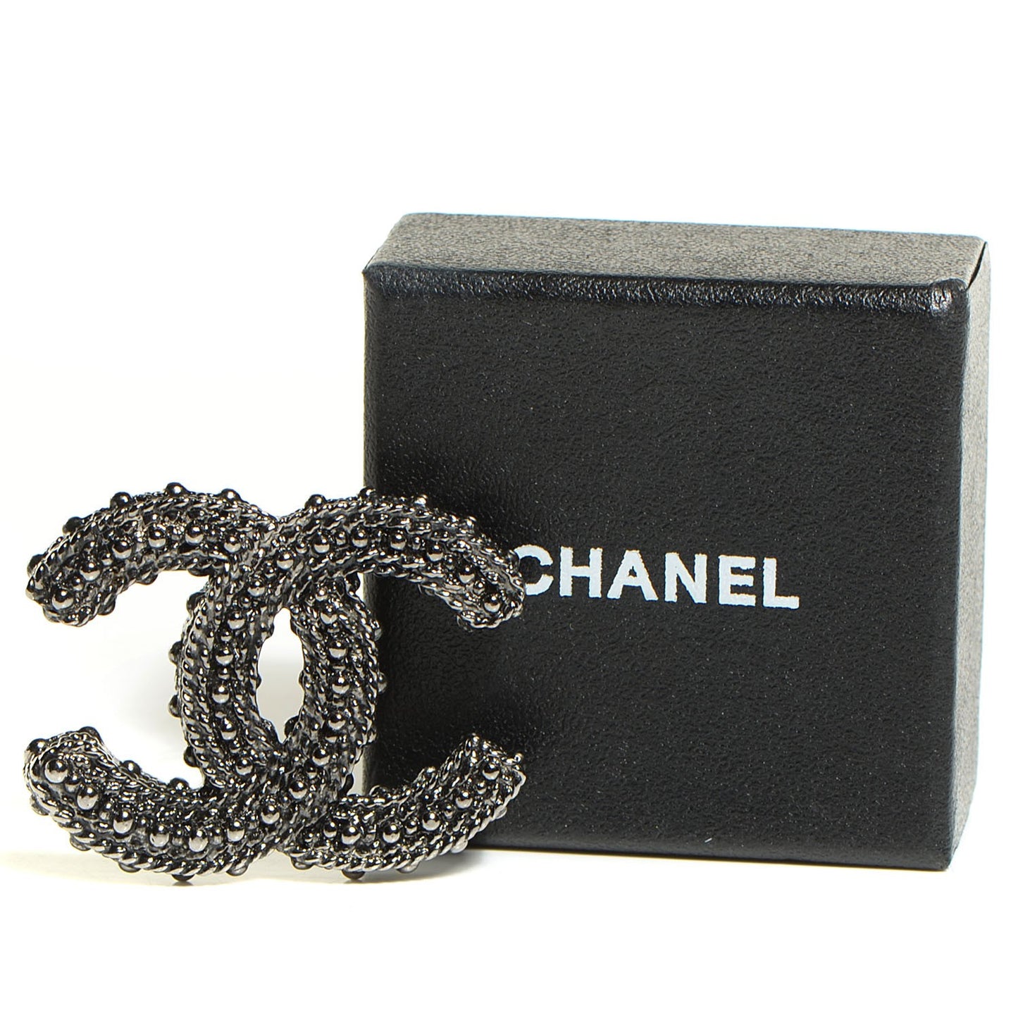Ruthenium CC Brooch