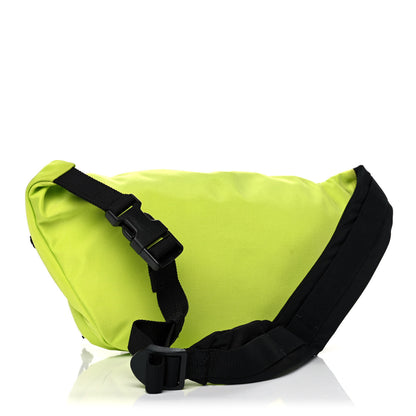Balenciaga Nylon Canvas Explorer Belt Bag Acid Green 4 of 12