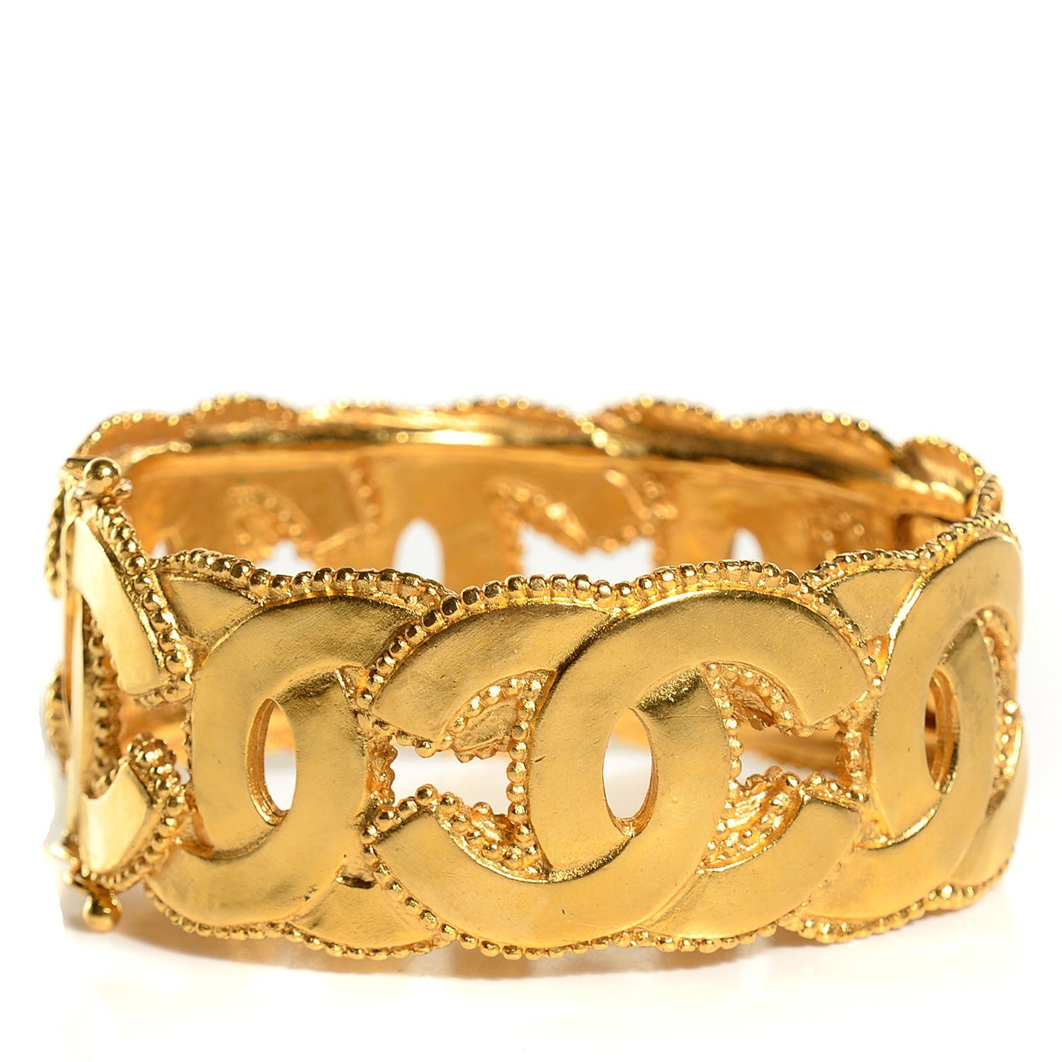 Chanel CC Bracelet Gold 1 of 5