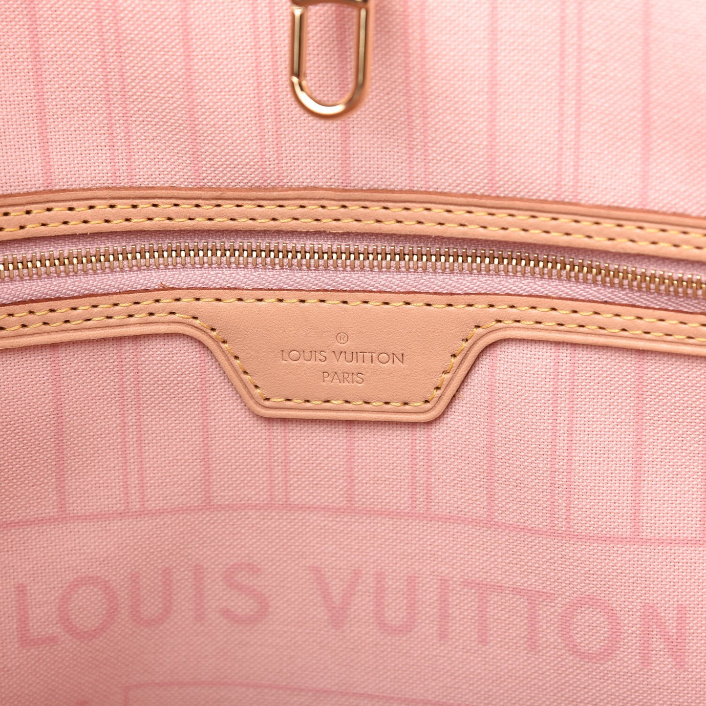 Damier Azur Neo Neverfull MM Rose Ballerine