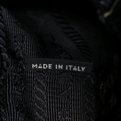 Prada Tessuto Nylon Saffiano Small Backpack Black 7 of 12