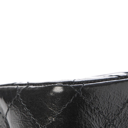 Chanel Glazed Calfskin Quilted 2.55 Reissue 226 Flap So Black 14 of 18