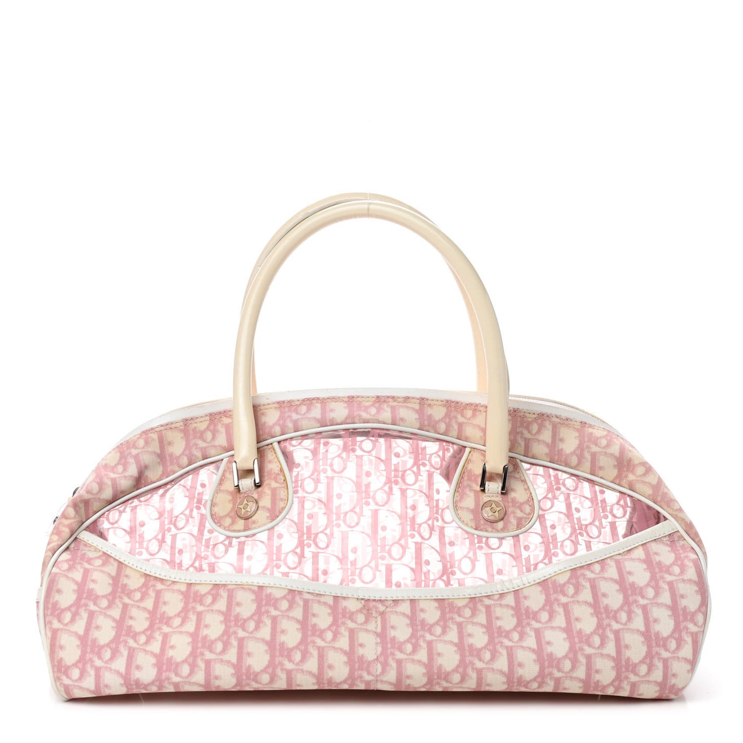 Monogram PVC Bowler Pink