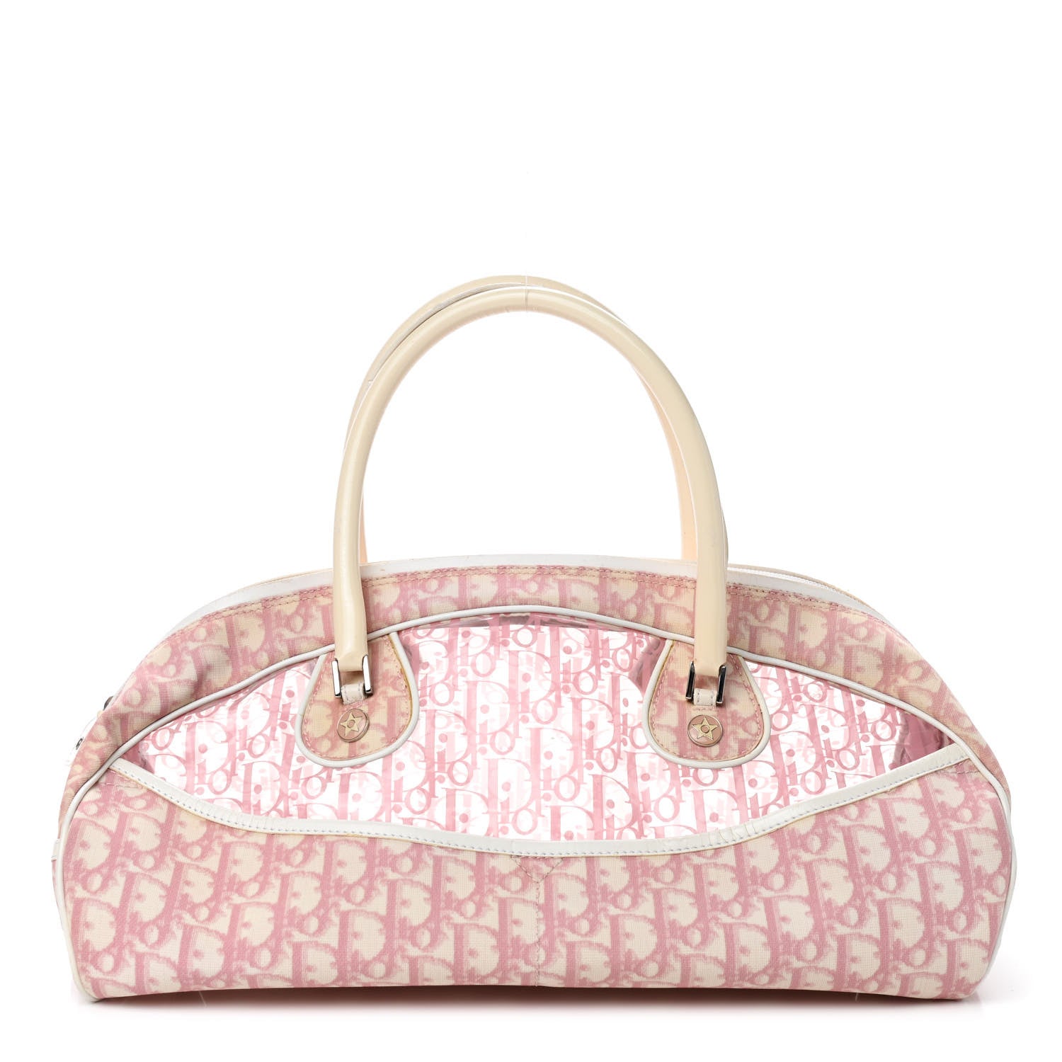 Christian Dior Monogram PVC Bowler Pink 1 of 14