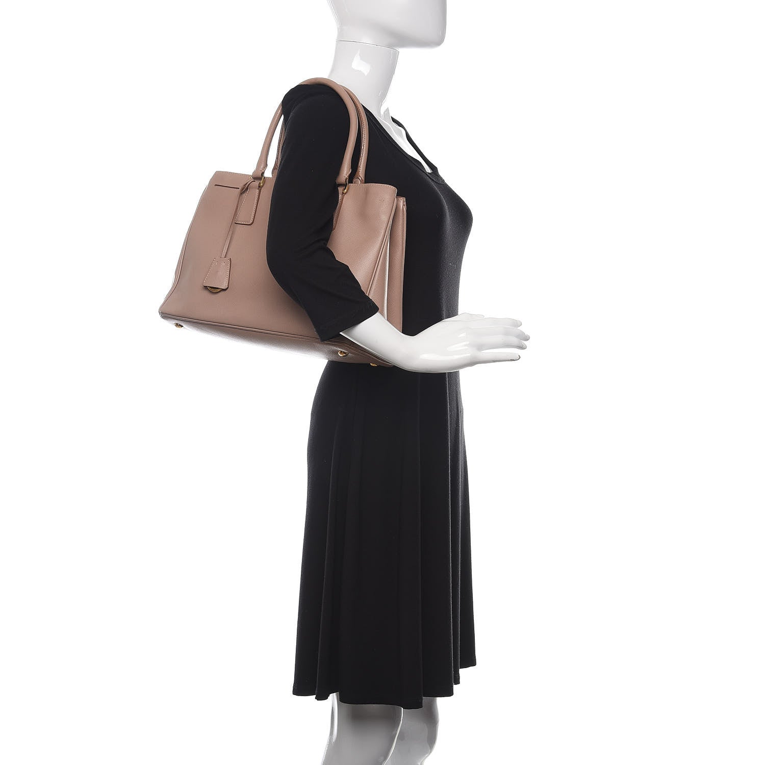 Prada Saffiano Lux Medium Tote Cammeo 2 of 11