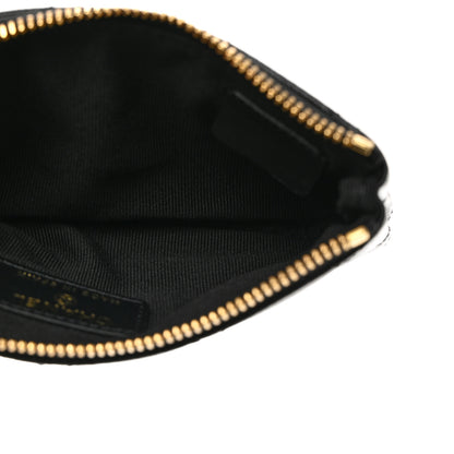 Chanel Caviar Quilted Studded CC Small Pouch Black 5 of 8