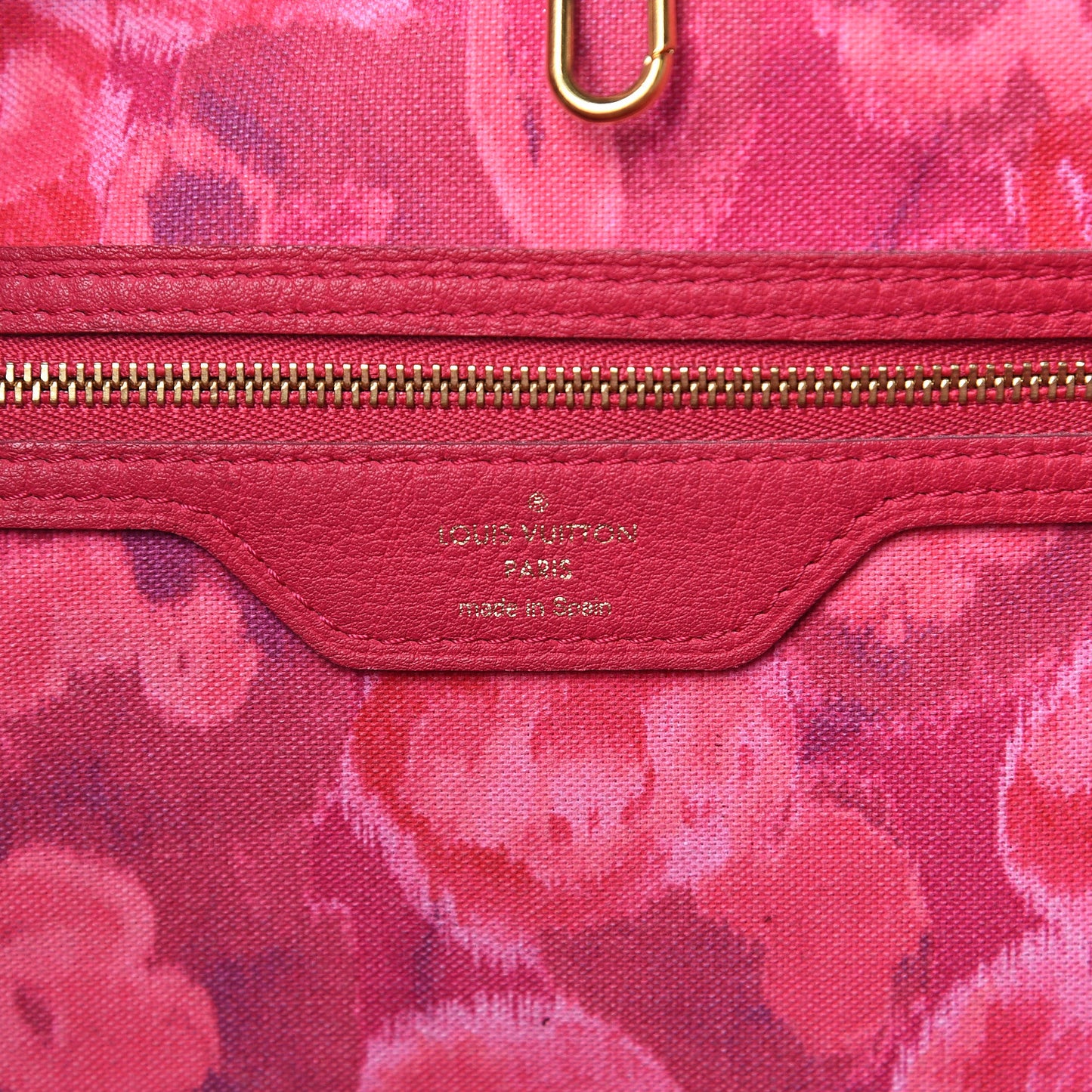 Monogram Articles de Voyage Ikat Neverfull MM Rose Indien