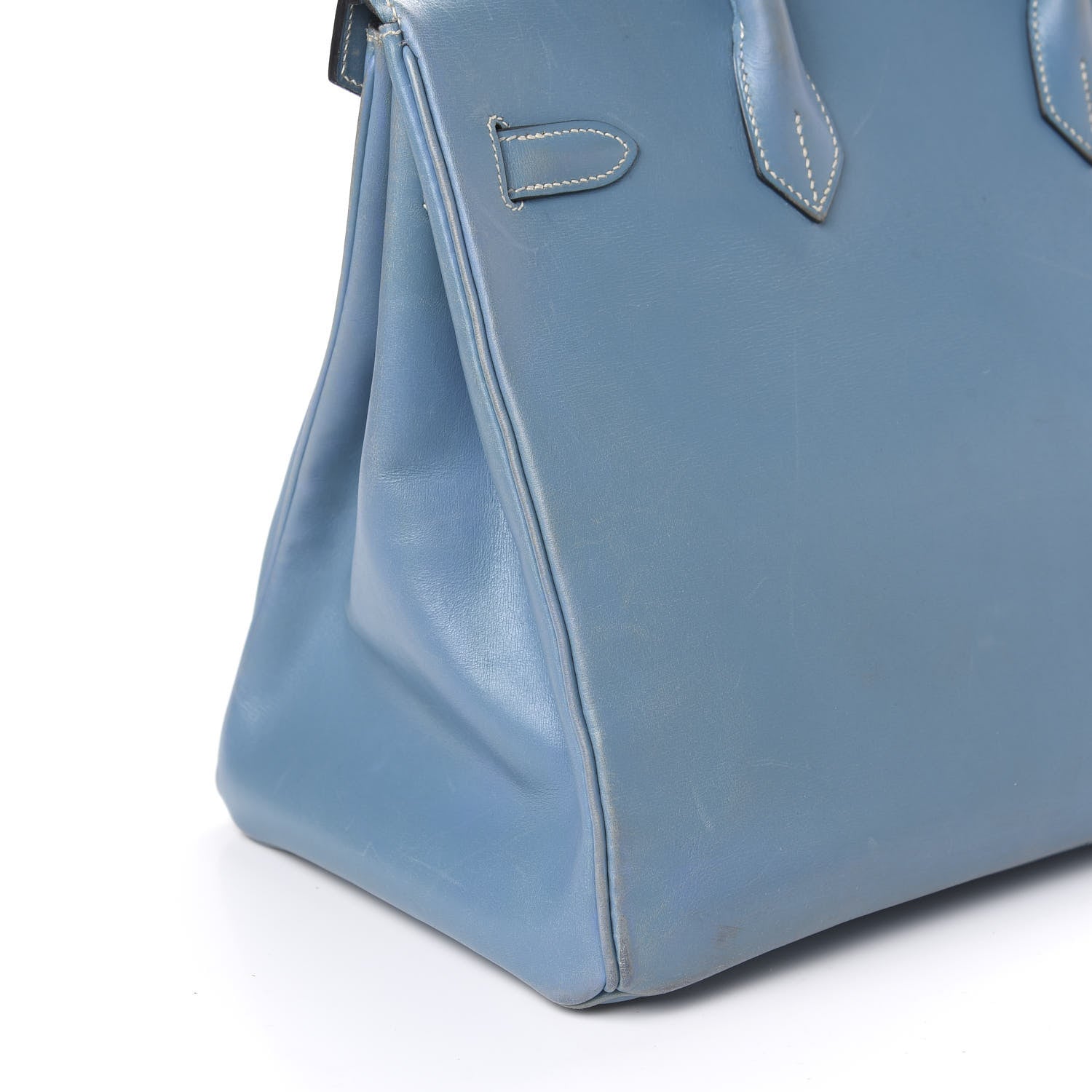 Hermes Box Birkin 35 Blue Jean 20 of 26