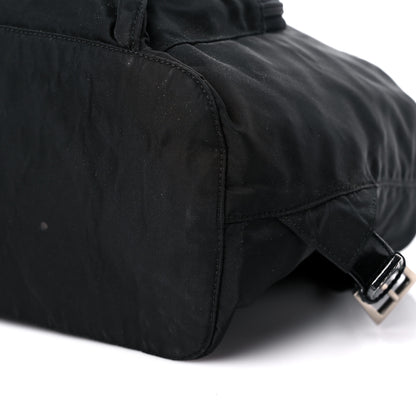 Prada Nylon Vela Mini Cinch Backpack Black 9 of 10
