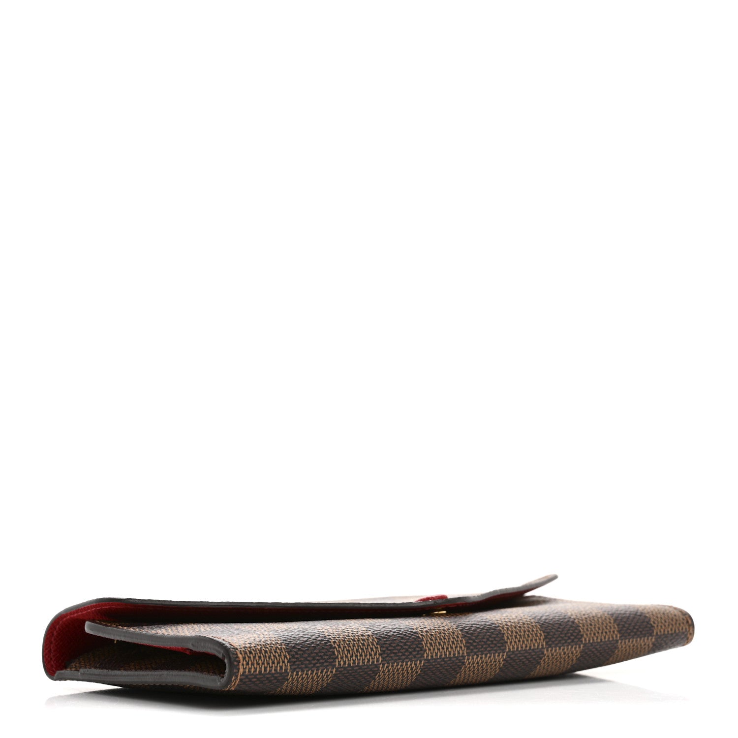 Louis Vuitton Damier Ebene Josephine Wallet Red 5 of 12