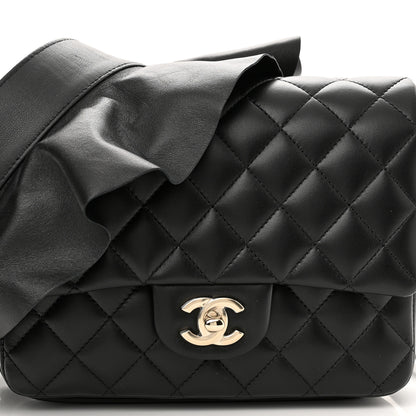 Chanel Calfskin Quilted Bolero De Chanel Flap Bag Black 8 of 10
