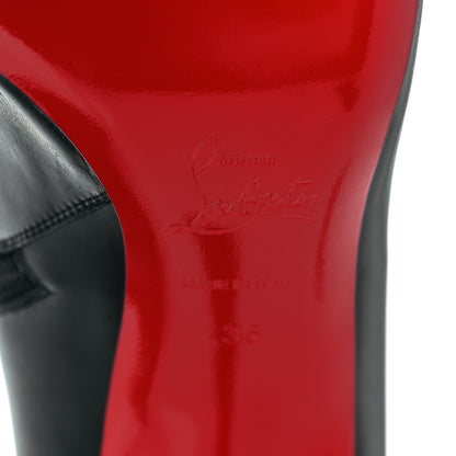 Christian Louboutin Calfskin So Kate Booty 55 Ankle Boots 36 Black 7 of 9
