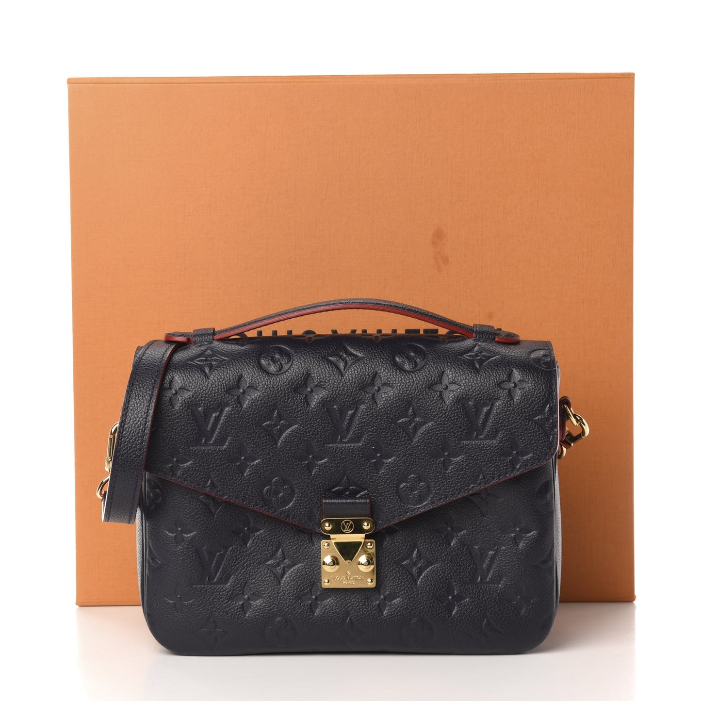 Empreinte Pochette Metis Marine Rouge