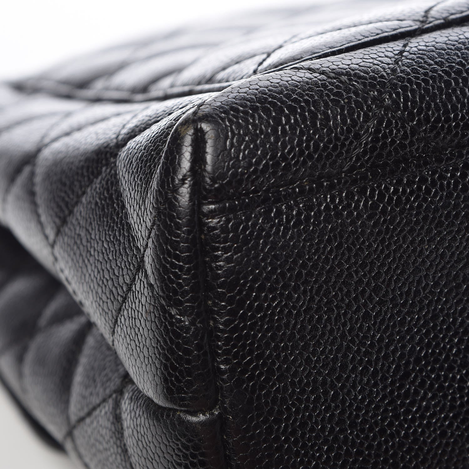 Chanel Caviar Quilted Jumbo Kelly Flap Black 14 of 17