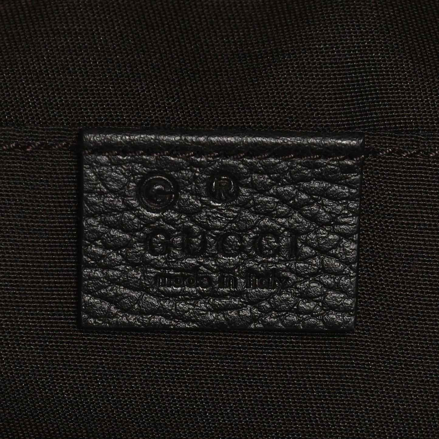 Monogram Belt Bag Dark Brown